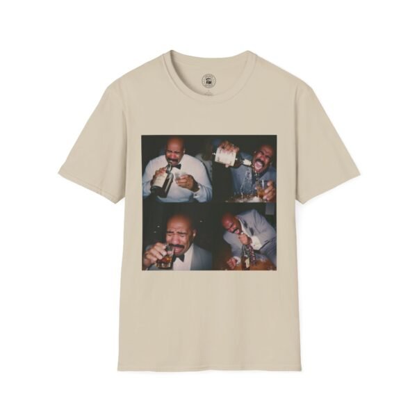 Steve Harvey Crying Mental Breakdown Funny Graphic T-Shirt, Quirky, Unique, and Unforgettable Tee, Perfect Meme Gift, Unisex Hilarious Shirt