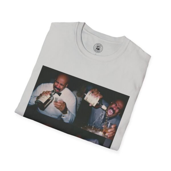 Steve Harvey Crying Mental Breakdown Funny Graphic T-Shirt, Quirky, Unique, and Unforgettable Tee, Perfect Meme Gift, Unisex Hilarious Shirt