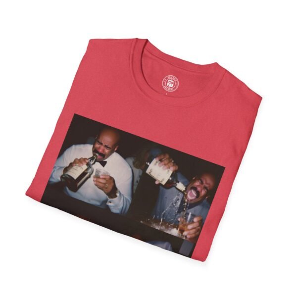 Steve Harvey Crying Mental Breakdown Funny Graphic T-Shirt, Quirky, Unique, and Unforgettable Tee, Perfect Meme Gift, Unisex Hilarious Shirt