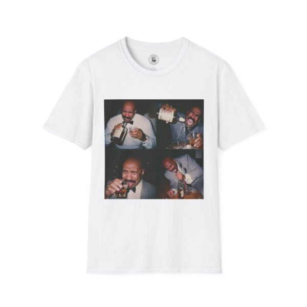 Steve Harvey Crying Mental Breakdown Funny Graphic T-Shirt, Quirky, Unique, and Unforgettable Tee, Perfect Meme Gift, Unisex Hilarious Shirt