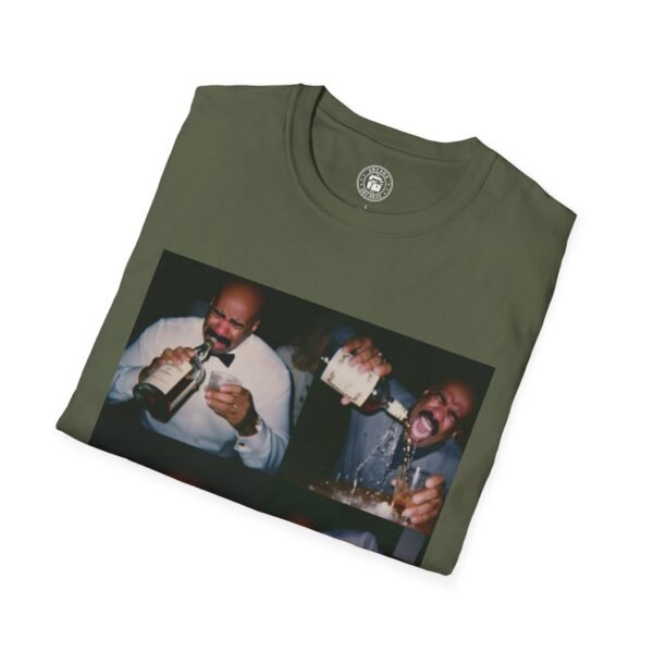 Steve Harvey Crying Mental Breakdown Funny Graphic T-Shirt, Quirky, Unique, and Unforgettable Tee, Perfect Meme Gift, Unisex Hilarious Shirt